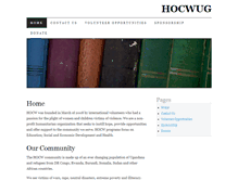 Tablet Screenshot of hocwug.org